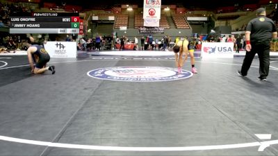 Junior Boys - 144 lbs Champ. Round 2 - Stanley Womack, Sutter Union High School Wrestling vs Joseph Castillo, Legacy Wrestling Center