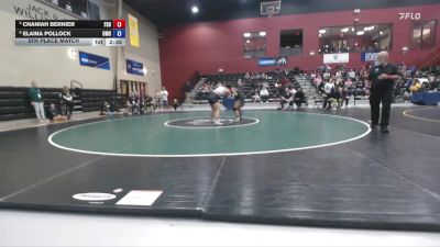 160 lbs 5th Place Match - Chaniah Bernier, Frostburg State vs Elaina Pollock, Mount Olive