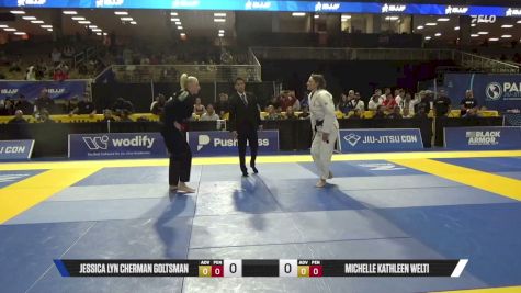 Michelle Kathleen Welti vs Jessica Lyn Cherman Goltsman 2026 Pan Jiu Jitsu IBJJF Championship