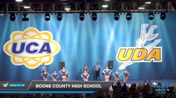 - Boone County High School [2019 Small Varsity Division I Day 1] 2019 UCA Bluegrass Championship