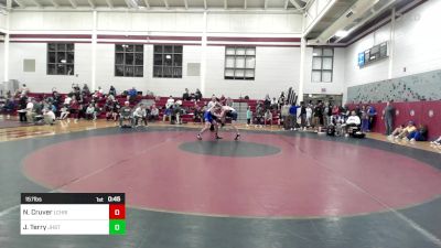 157 lbs Consi Of 16 #1 - Nathan Cruver, Landmark Christian vs Jonathan Terry, Jesuit High School - Tampa