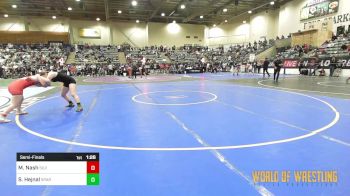 127 lbs Semifinal - Meredith Nash, Silver State Wrestling Academy vs Sophia Hejnal, Spartan Mat Club