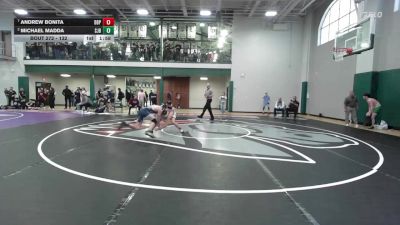 132 lbs Quarterfinal - Andrew Bonita, Don Bosco Prep vs Michael Madda, St. John Bosco Academy