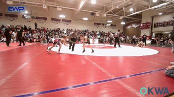 55 lbs Round Of 16 - Landon Rosiere, Keystone Kids vs Jack Crain, Skiatook Youth Wrestling