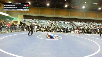 113 lbs Consolation - Mason Schlaht, St John Bosco vs Cooper Sandoval, McQueen