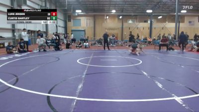 149 lbs Cons. Semi - Luke Jensen, Unattached vs Curtis Bartley, North Idaho College