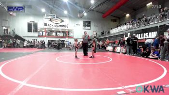 40 lbs Rr Rnd 2 - Ainsley Hatcher, Sallisaw Takedown Club vs Riley Tarwater, Eufaula Ironheads Wrestling Club