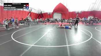 160 lbs Round 3 - Cael Reno, Top Dawgs Wrestling vs Kristian Reimer, Kewaskum Indians Wrestling Club