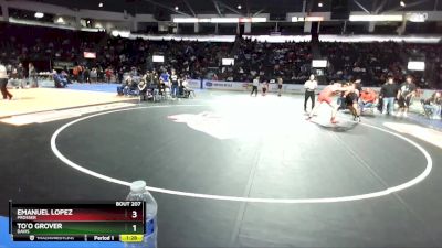 215 lbs Champ. Round 1 - To`o Grover, Davis vs Emanuel Lopez, Prosser