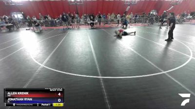 126 lbs Cons. Round 2 - Allen Krenik, MN vs Jonathan Ryan, IA