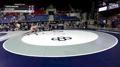 132 lbs Cons. Rd Of 32 - Royce Malone, IN vs Tas Storer, CA