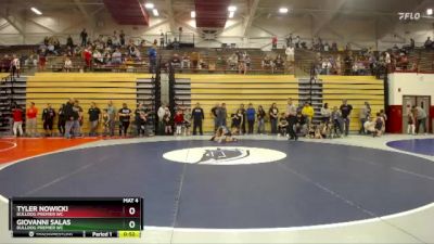 66-73 lbs Semifinal - Tyler Nowicki, Bulldog Premier WC vs Giovanni Salas, Bulldog Premier WC