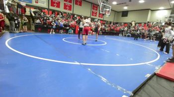 155 lbs Round Of 32 - Weston Johnson, Hilldale vs David Wilson, Tulsa Union