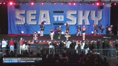 Maple Ridge Cheerleading [2026 Intermediate - Senior High Day 1] 2026 ...