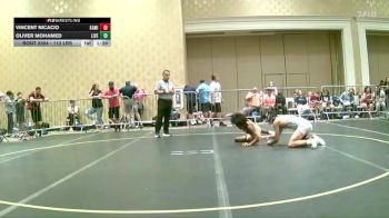 113 lbs Round Of 128 - Vincent Nicacio, Kamiakin Braves vs Oliver Mohamed, Livewire