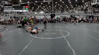 126 lbs Round 3 (8 Team) - Cole Forsythe, Team 302 Blue vs Ayden Little, North Carolina Black