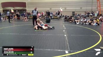 125 lbs Finals (8 Team) - Matt Ausel, Death Squad vs Ryan Richie, Team Gotcha Blue