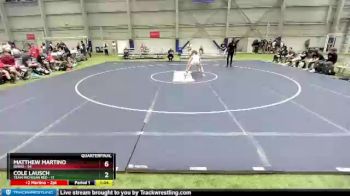 120 lbs Quarters & 1st Wb (16 Team) - Matthew Martino, Idaho vs Cole Lausch, Team Michigan Red