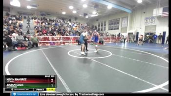 195 lbs Champ. Round 2 - Julian Solis, San Marino vs Kevin Ramirez, Yucaipa