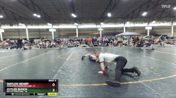 100 lbs Round 3 (4 Team) - Waylon Newby, Middleton Wrestling Club vs Cutler Bunch, Big Cat Wrestling