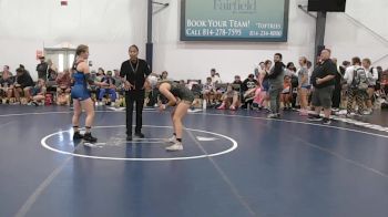 50 lbs Rr Rnd 3 - Isla Silva, PA West Black - W vs Kyrsten Yadlosky, Team Worldwide - W