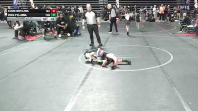 50 lbs Round Of 16 - Eddie Burbank, Yale Street vs Zeke Fellona, Paranto/UDT