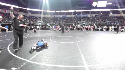 72 lbs 3rd Place - Reid Almeter, Alton Little Redbirds WC vs Cael Clark, Andover Wrestling Club