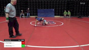 68 lbs Round Of 16 - Angelique Santiago, Johnson City vs Ivy McKinney, Souderton