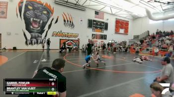 45 lbs Quarterfinal - Brantley Van Vleet, Riverton USA Wrestling vs Gabriel Fowler, Cody Wrestling Club