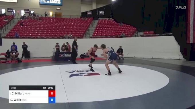 74 Kg Cons 32 #2 - Charlie Millard, Askren Wrestling Academy Vs Cooper ...