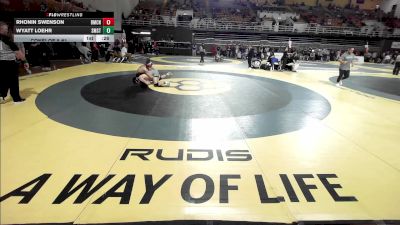 165 lbs Consi Of 8 #1 - Rhonin Swenson, Bishop McNamara vs Wyatt Loehr, St. Mark's School Of Texas