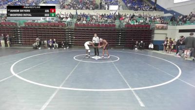 113 lbs Quarterfinal - Jahiem Skyers, Ashley Ridge vs Montero Royal, Goose Creek