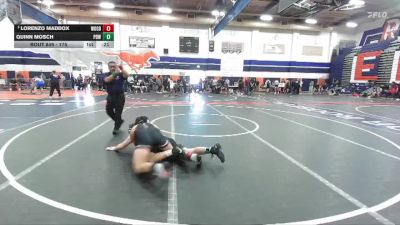 175 lbs Cons. Round 7 - Quinn Mosch, Poway vs Lorenzo Maddox, Woodbridge