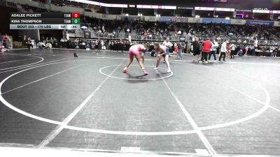 170 lbs Consi Of 8 #1 - Adalee Pickett, Team Missouri vs Kira Thompson, Team Intensity