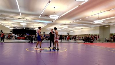 70 lbs Cons. Sub-semis - Daniel Sanchez vs Gabriel Lemos, Temecula Valley High School Wrestling
