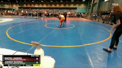 112-117 lbs Round 1 - Bartell Hammon, Fallon Outlaws Wrestling Club vs Andrew Zichosch, Silver State Wrestling Academy