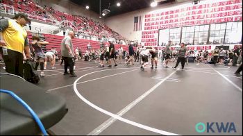 Semifinal - Kade Yoder, Weatherford Youth Wrestling vs Kaleb Rains, Tecumseh Youth Wrestling