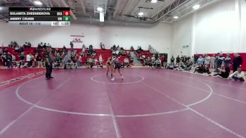 115 lbs Champ. Round 1 - Ambry Crumb, Vista Ridge vs Sulamita Zheenbekova, Discovery Canyon