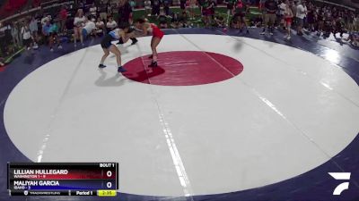 120 lbs Champ Round 1 (16 Team) - Lillian Hullegard, Washington 1 vs Maliyah Garcia, Idaho