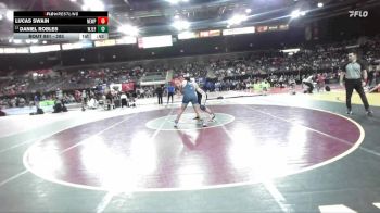285 lbs Cons. Round 2 - Lucas Swain, Newport vs Daniel Robles, West Jefferson
