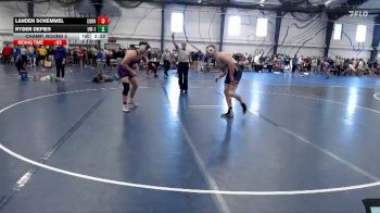 Elite 184 lbs Champ. Round 2 - Landen Schemmel, Cornell College vs Ryder Depies, Wisconsin-Eau Claire