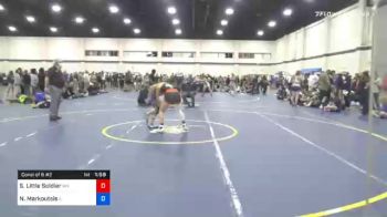 130 lbs Consolation - Skylar Little Soldier, MN vs Natasha Markoutsis, IL