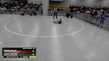 49 lbs Cons. Round 1 - River Couture, Cory Clark Wrestling vs Mason Miller, Sebolt Wrestling Academy