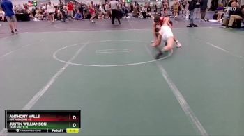 106 lbs Round 5 (8 Team) - Justin Williamson, Team Shutt vs Anthony Valls, Mat Assassins