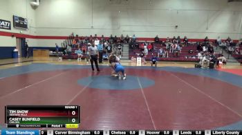 126 lbs Round 1 - Tim Snow, Vestavia Hills vs Casey Bunfield, Chelsea