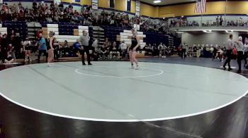 140 lbs. Semifinal - Mackenzie Pratt, Edwardsville (H.S.) vs Kendall Bibla, Matanzas