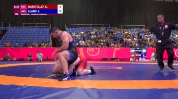 86 kg Quarterfinal - Chance Marsteller, USA vs Jorge Llano, ARG