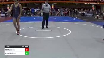 182 lbs Final - Michael Murillo, Driller Wrestling Club vs Blake Seubert, Inwtc