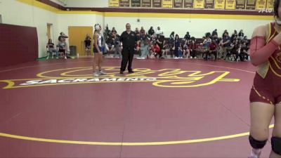 145 lbs Quarterfinal - Desiree Jones, Menlo College vs Nayeli Ramos, Sacramento City College