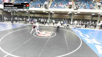 120 lbs Cons. Round 6 - Ava Enright, Unattached vs Valentina Fantoni, Glenbard West